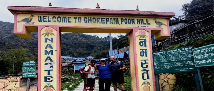 Get Of Ghorepani Village