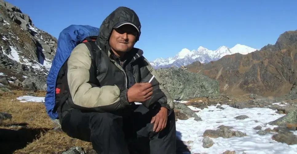 A Guide Smoking At The Langtang Trek