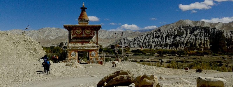 Famous Trekking Destination In Nepal Himalayas Upper Mustang