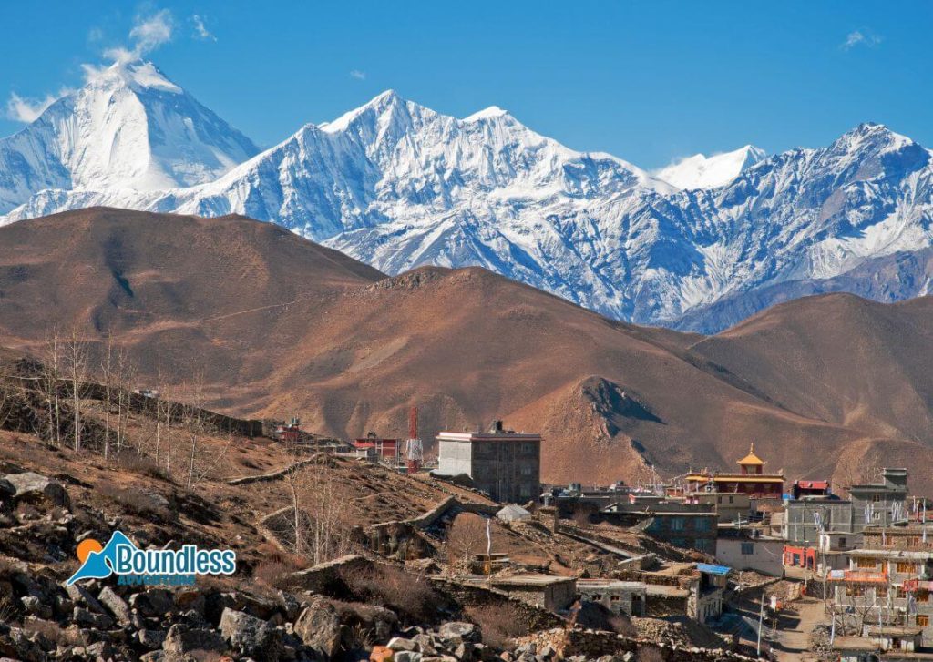 Village In Muktinath 1024x727