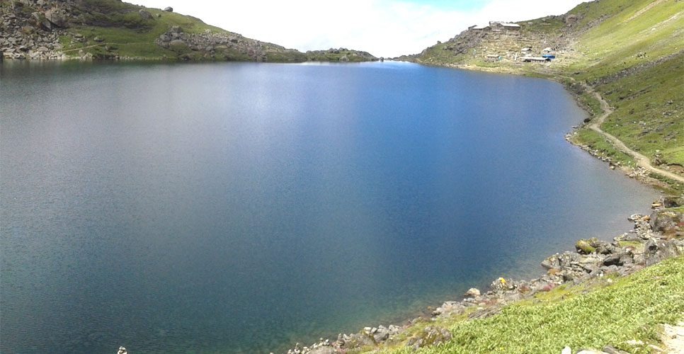 Gosaikunda Lake At Lauri Binatak Pass Trekking