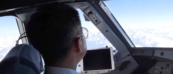 Nepal Mountain Flight View