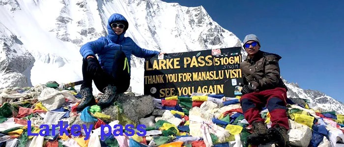 Larkey PassManaslu Trekkin