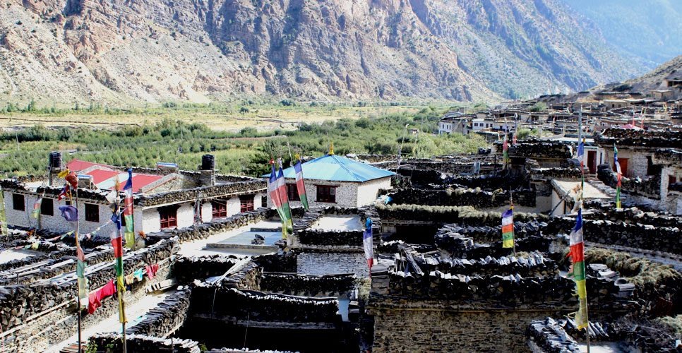 Marpha Village At Jomsom Muktinath Trekking