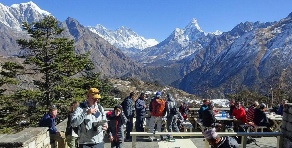 View Fron Everest View Hotel