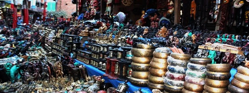 Nepal Backpacker Travel Thamel Market