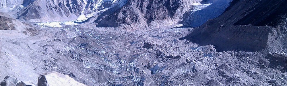 Khumbu Glacier In Everest Region