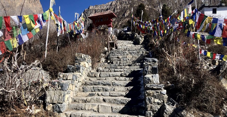 Staircase To Muktinath Temple