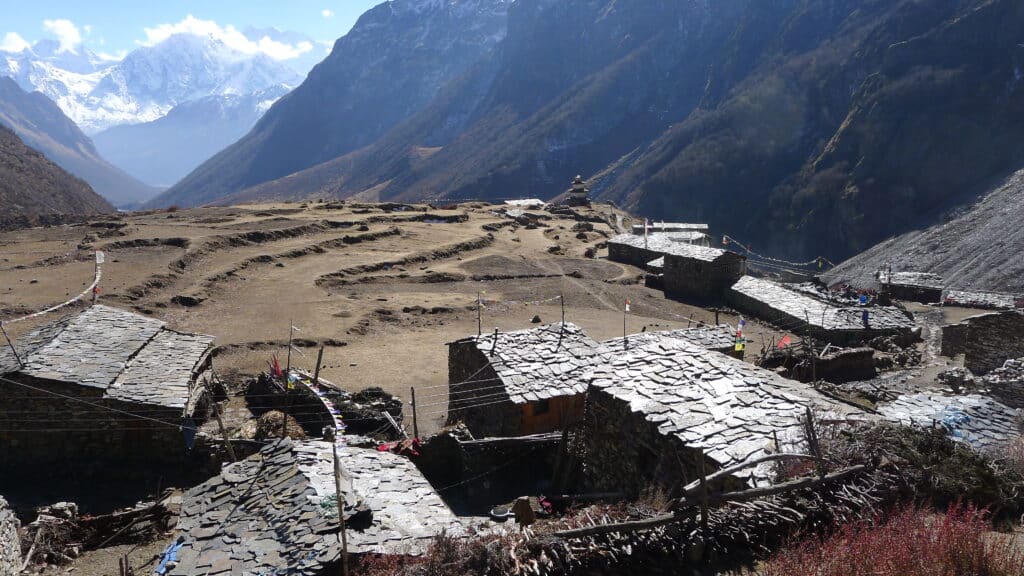 Day 8 Trek To Dharmashala During The Manaslu Circuit Trek 1024x576
