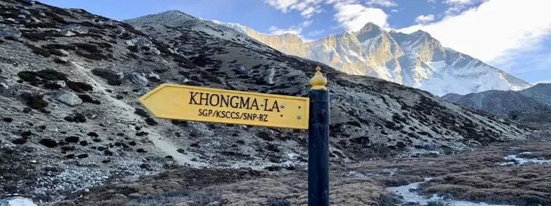 Kongma La Pass 5535 M